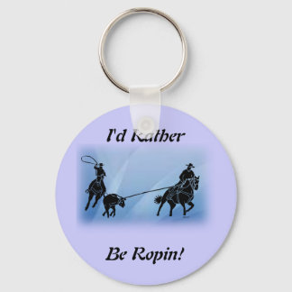 team ropers 201 key ring