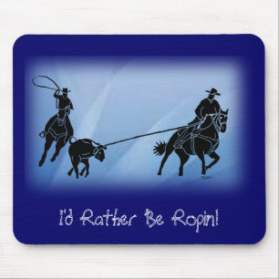 team ropers 201 mouse mat