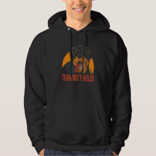 Team Rottweiler  Dog Owner  Rottie   Hoodie