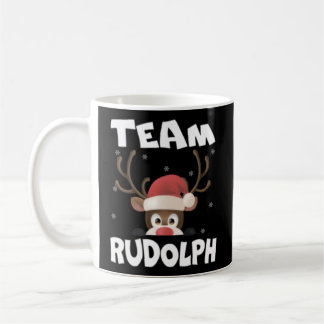 Team Rudolph Reindeer Deer Coffee Mug