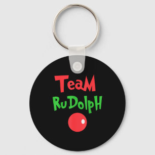 Team Rudolph - Rudolph The Red Nose Reindeer Key Ring