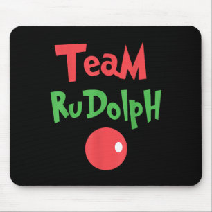 Team Rudolph - Rudolph The Red Nose Reindeer Mouse Mat