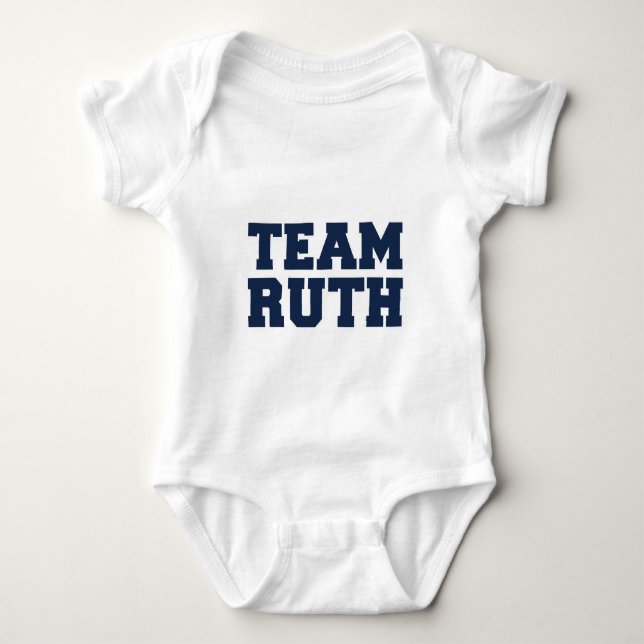 Team Ruth Baby Bodysuit (Front)