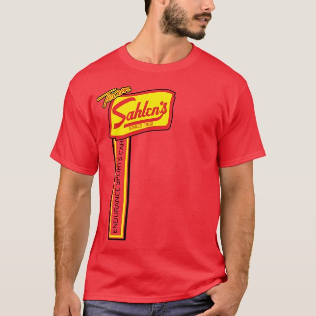 Team Sahlen Endurance Sports Car  T-Shirt (Front)