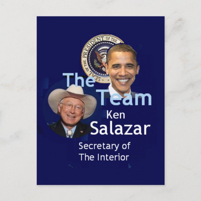 Team Salazar Postcard (Front)