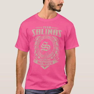 Team Salinas Lifetime Member Vintage Salinas Famil T-Shirt