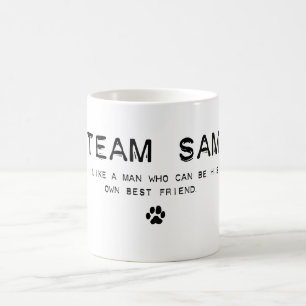 team sam coffee mug