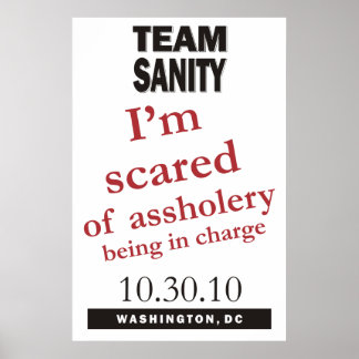 Team Sanity poster