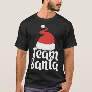 Team Santa Christmas Family Matching Pajama T-Shirt