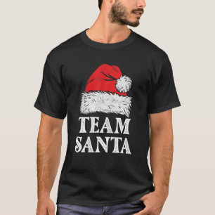 Team Santa Christmas Family Matching Pajamas For K T-Shirt
