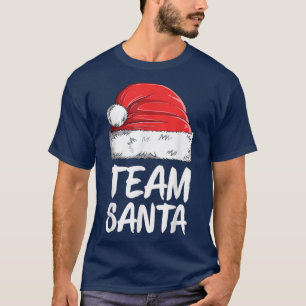 Team Santa Christmas Family Matching Pajamas Pj Xm T-Shirt