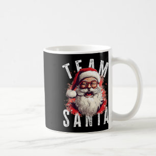 Team Santa Christmas Funny Xmas Santa Claus 2 Coffee Mug