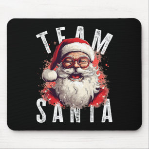 Team Santa Christmas Funny Xmas Santa Claus 2 Mouse Mat