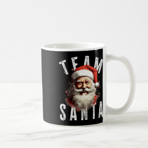 Team Santa Christmas Funny Xmas Santa Claus 3 Coffee Mug