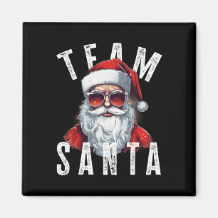 Team Santa Christmas Funny Xmas Santa Claus 5 Magnet