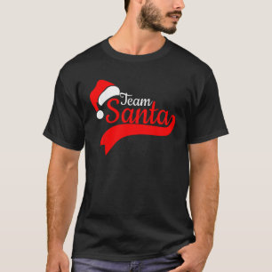 Team Santa Christmas Squad Family Matching Pajamas T-Shirt