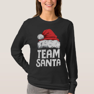 Team Santa Christmas Squad Family Matching Pyjamas T-Shirt