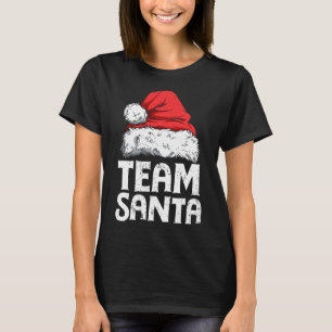 Team Santa Christmas Squad Family Matching Pyjamas T-Shirt