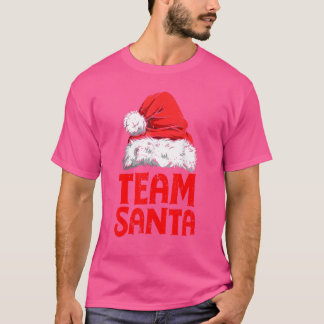 Team Santa Christmas Squad Family Matching Pyjamas T-Shirt