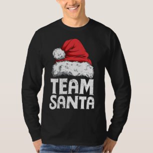Team Santa Christmas Squad Family Matching Pyjamas T-Shirt