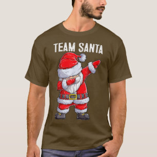 Team Santa Christmas Squad Family Matching Pyjamas T-Shirt