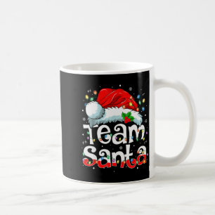 Team Santa Claus Christmas Family Matching Pajama  Coffee Mug