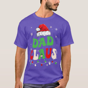 Team Santa Dad Claus Elf Matching Family Christmas T-Shirt
