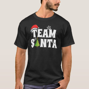 Team Santa Family Group Matching Christmas Pajama T-Shirt