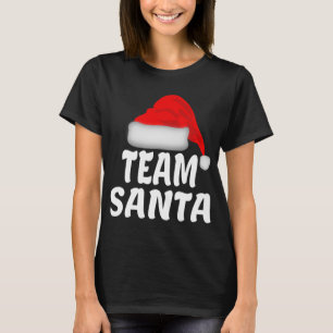 Team Santa Family Matching Kids Adults Fun T-Shirt