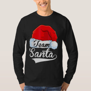 Team Santa Family Tradition Christmas Matching Paj T-Shirt