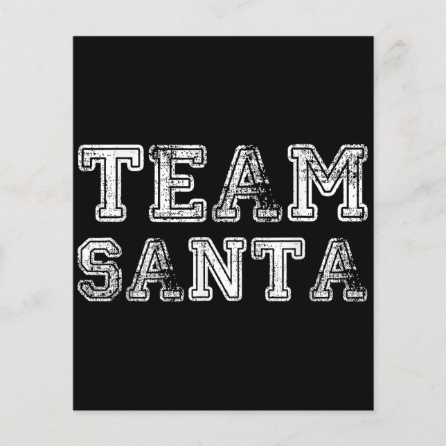 Team Santa Funny Christmas (Front)