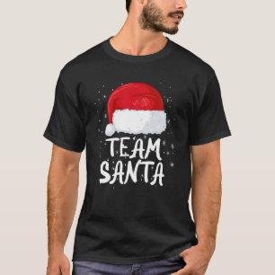 Team Santa Hat Christmas Pyjamas For Xmas Family M T-Shirt