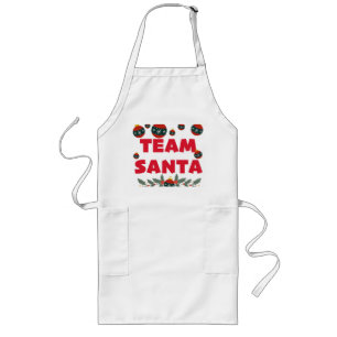 Team Santa Long Apron