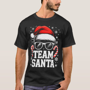 Team Santa Shirt Adult Kids Christmas Santa Squad 