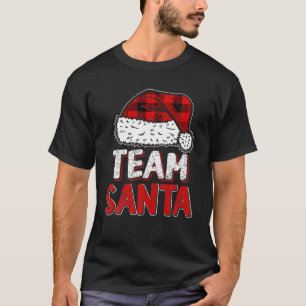 Team Santa Tee Family Group Matching Christmas Par