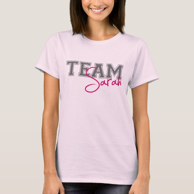Team Sarah T-Shirt (Front)