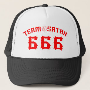 Team Satan 666 Trucker Hat