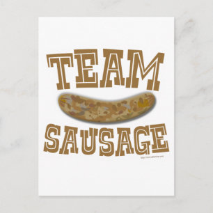 Team Sausage Postcard