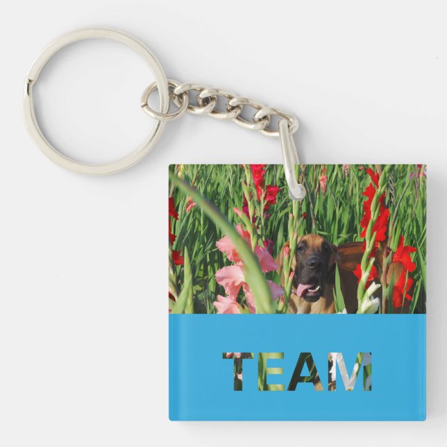 Team Schlüsselanhänger Key Ring (Front)