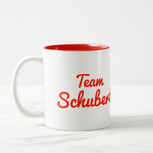 Team Schubert Two-Tone Coffee Mug