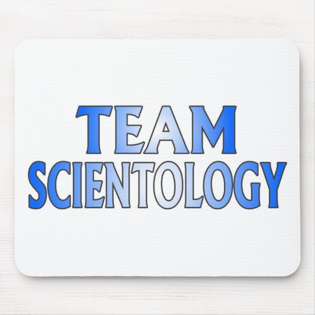 Team Scientology Mouse Mat (Front)