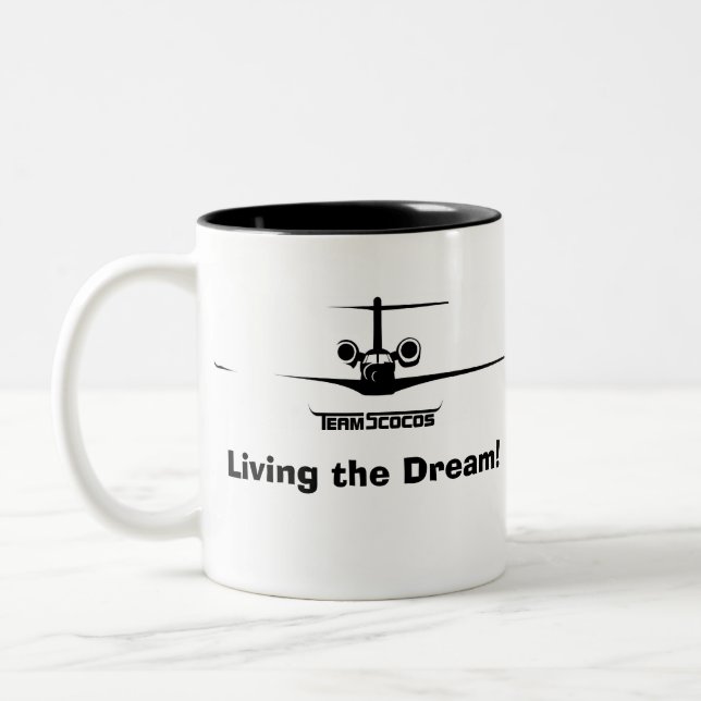 Team Scocos Living the Dream Mug (Left)