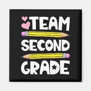 Team Second Grade Fun 2nd Back To School Teacher S Magnet