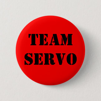 TEAM SERVO 6 CM ROUND BADGE