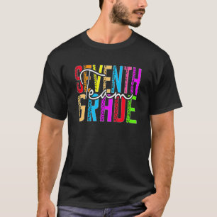Team Seventh Grade Hello 7th Grade Back To School T-Shirt