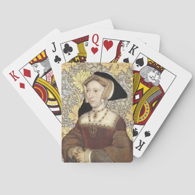 Team Seymour - Queen Jane Seymour of England Playing Cards (Back)