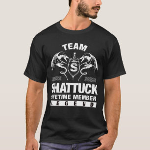Team SHATTUCK - Lifetime Member T-Shirt