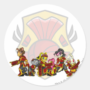 Team Shenkuu Group Classic Round Sticker