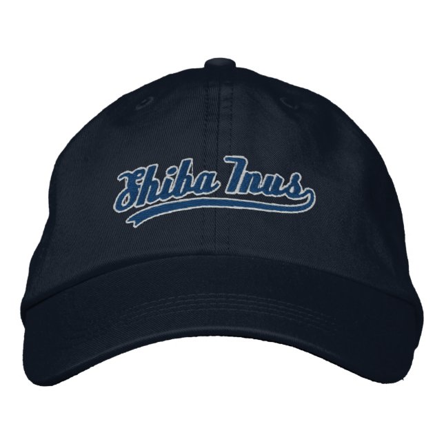 Team Shiba Inu Embroidered Hat (Front)