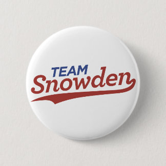 Team Snowden Script 6 Cm Round Badge